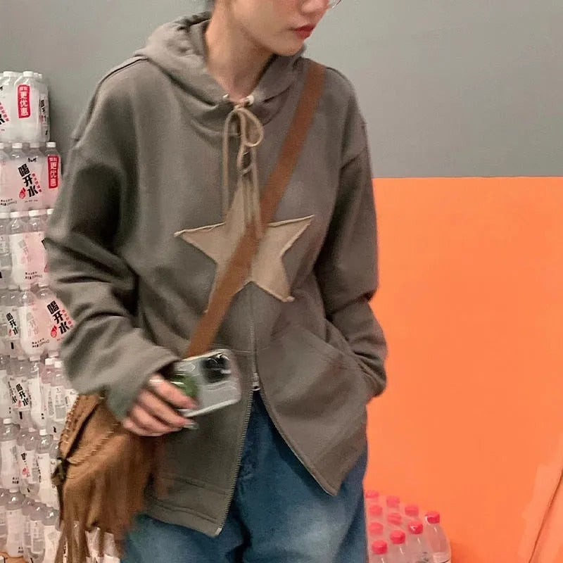 Star Patch Hoodie