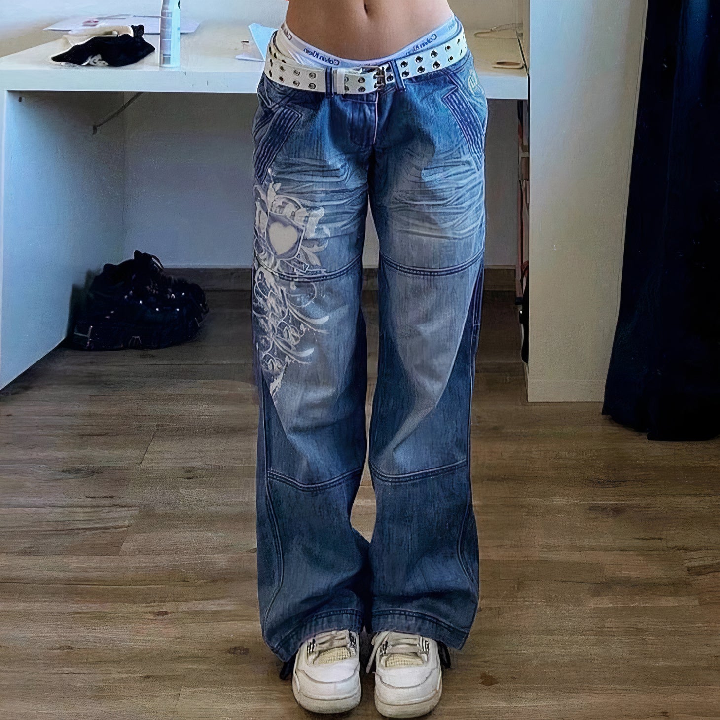Blue Print Jeans