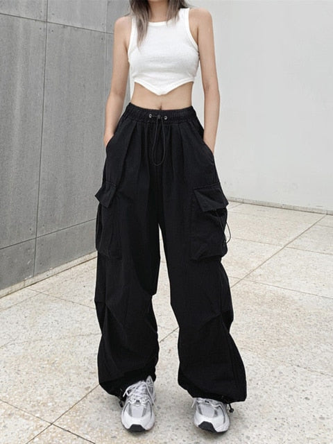 Techwear Cargo Track Pants