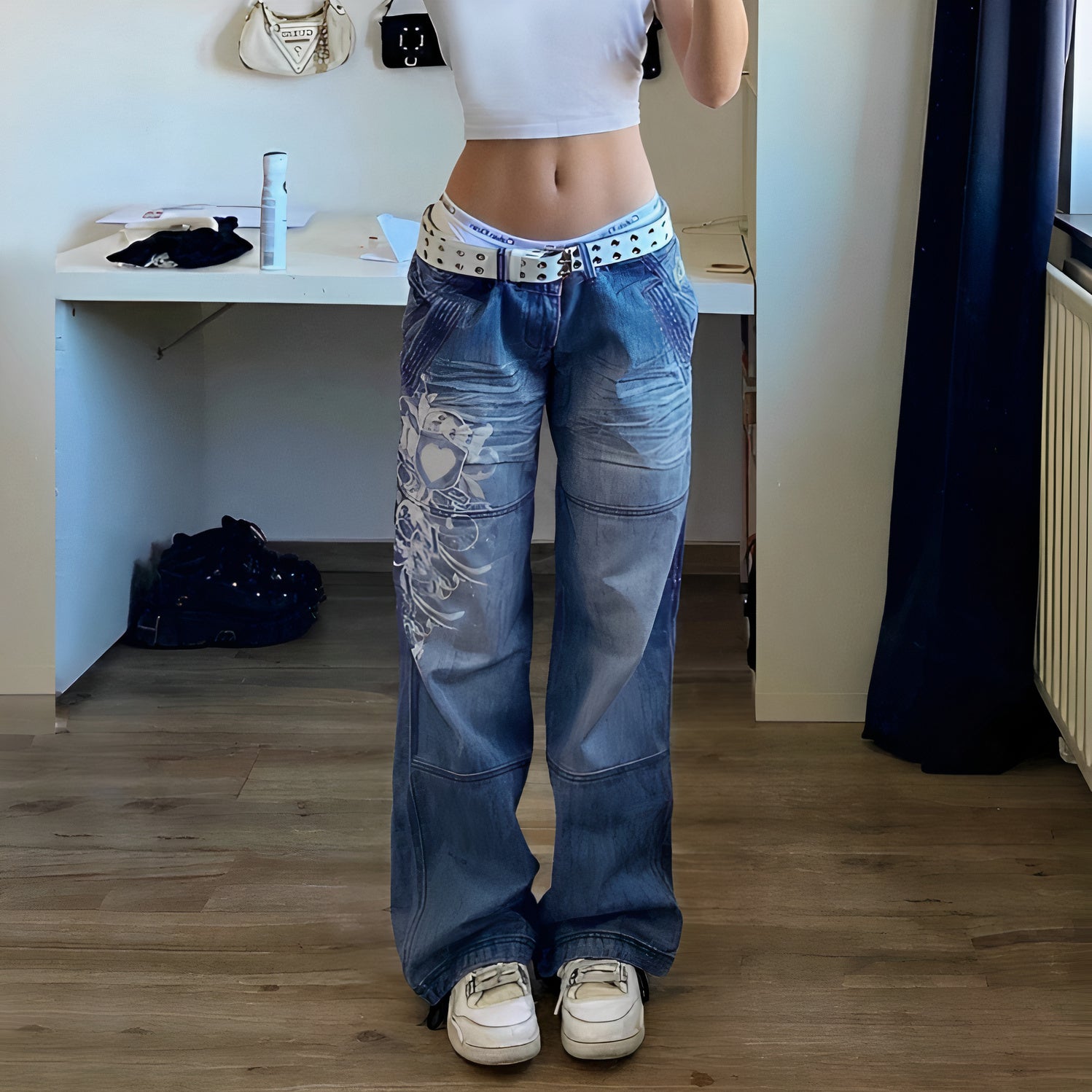 Blue Print Jeans