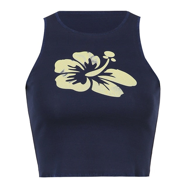 Flower Print Top