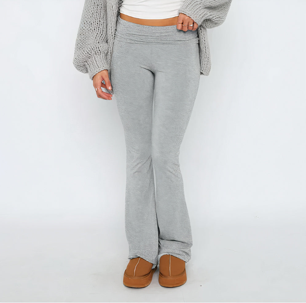Low Waist Flared Pants