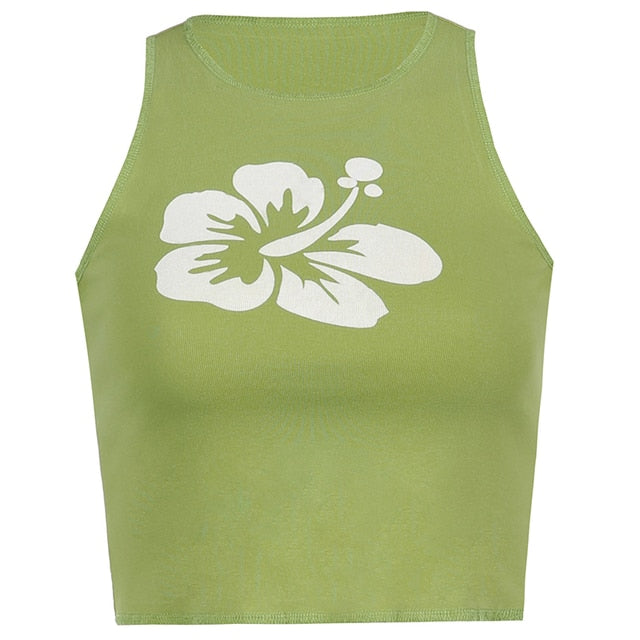 Flower Print Top