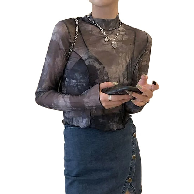 Light Abstract Summer Top