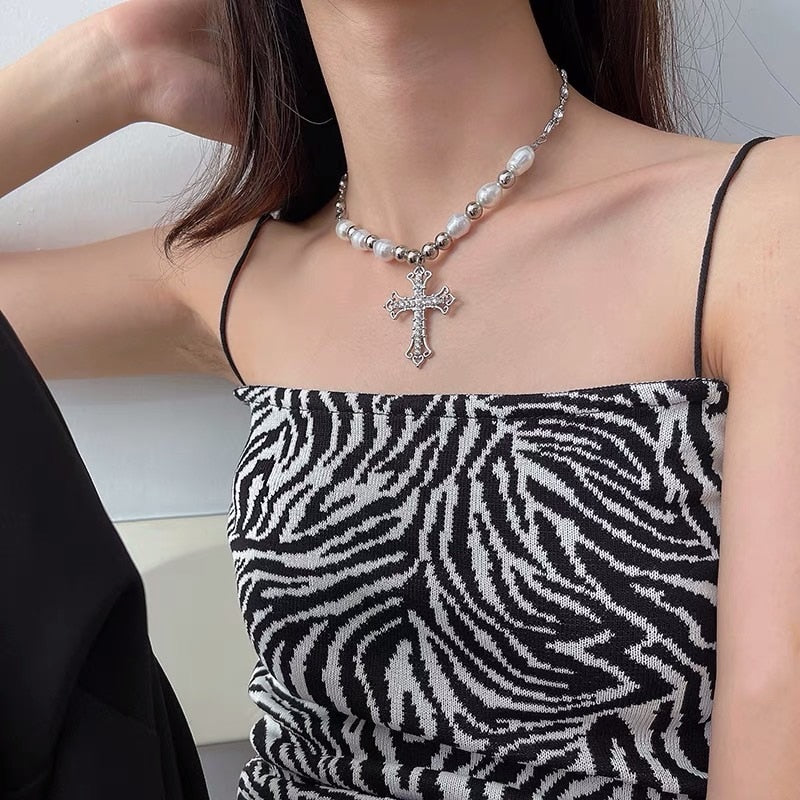 Christian Pearl Necklace