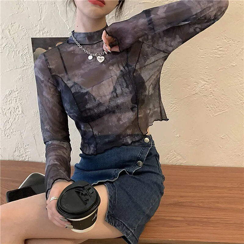 Light Abstract Summer Top