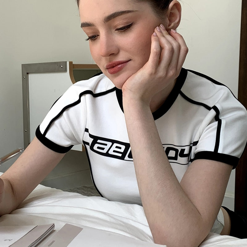 Vintage Sport Crop Top