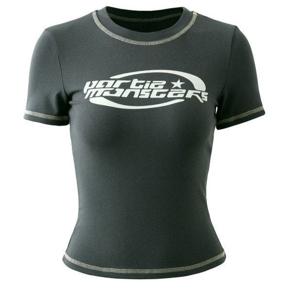 Slim Retro T-Shirt Short Sleeve